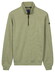 Baileys Sweatshirt Half Zip Heavy Piqué Structure Pullover Misty Green