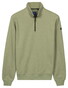Baileys Sweatshirt Half Zip Heavy Piqué Structure Trui Misty Green