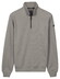 Baileys Sweatshirt Half Zip Heavy Piqué Structure Trui Mushroom