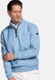 Baileys Sweatshirt Half Zip Subtle Faux-Uni Trui Riviera Blue