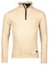 Baileys Sweatshirt Half Zip Uni Color Subtle Honeycomb Texture Trui Kitt