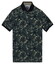 Baileys Tropical Leaves Pattern Piqué Polo Thyme Green