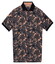 Baileys Tropical Leaves Pattern Piqué Poloshirt Dusty Rose