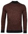Baileys Turtle Neck Allover Two Color Pattern Trui Deep Red