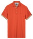 Baileys Two-Tone Details Cotton Subtle Stretch Polo Abrikoos