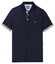 Baileys Two-Tone Details Cotton Subtle Stretch Polo Dark Blue