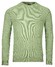 Baileys Two-Tone Jacquard Crew Neck Allover Plated Trui Pastel Groen