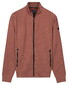 Baileys Two-Tone Jacquard Sweat Zip Vest Dusty Rose