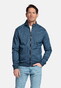 Baileys Two-Tone Jacquard Sweat Zip Vest Riviera Blue