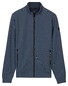 Baileys Two-Tone Jacquard Sweat Zip Vest Riviera Blue