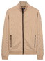 Baileys Two-Tone Jacquard Sweat Zip Vest Shell