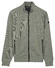 Baileys Two-Tone Jacquard Sweat Zip Vest Soft Green