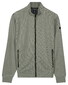 Baileys Two-Tone Jacquard Sweat Zip Vest Soft Green