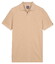 Baileys Two-Tone No-Button Collar Polo Zand