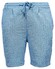 Baileys Two-Tone Oxford Doubleface Jacquard Interlock Drawstring Bermuda Bright Cobalt