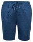 Baileys Two-Tone Oxford Doubleface Jacquard Interlock Drawstring Bermuda Navy