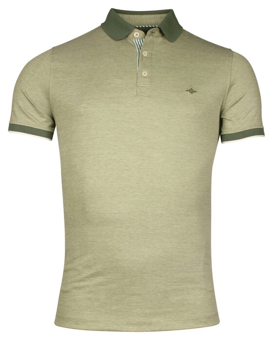 Baileys Two-Tone Oxford Piqué Polo Appel