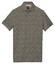 Baileys Two-Tone Piqué 3-Colored Dots Polo Stone Grey
