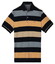 Baileys Two-Tone Piqué Yarn Dyed Stripes Polo Sunflower