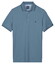 Baileys Two-Tone Solid Fine Line Tipping Detail Polo Cloud Blue