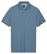 Baileys Two-Tone Solid Fine Line Tipping Detail Polo Cloud Blue