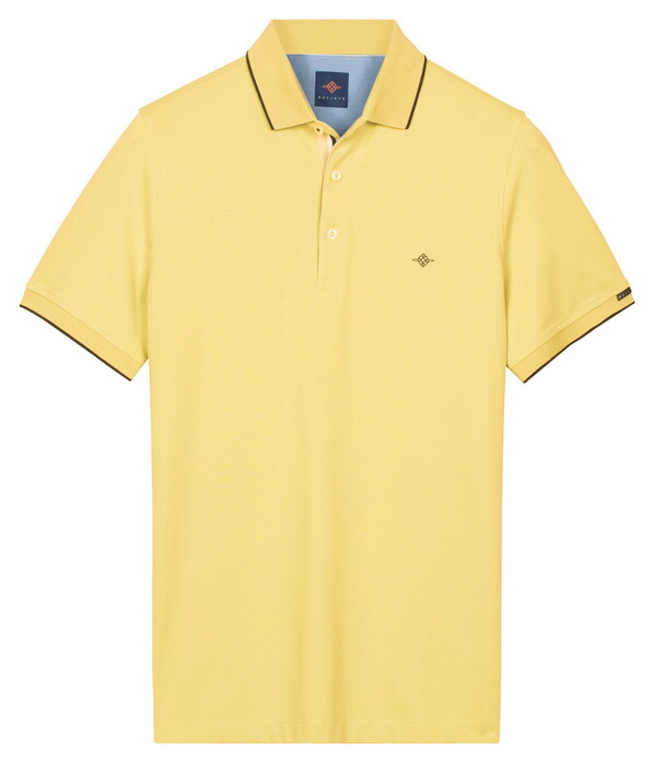 Baileys Two-Tone Solid Fine Line Tipping Detail Polo Maisgeel