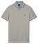 Baileys Two-Tone Solid Fine Line Tipping Detail Polo Midden Grijs