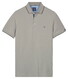 Baileys Two-Tone Solid Fine Line Tipping Detail Polo Midden Grijs