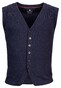 Baileys Uni Allover Structure Knit Waistcoat Dark Blue
