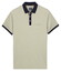 Baileys Uni Color Buttoned Chestpocket Solid Color Fabric Details Polo Misty Green
