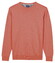 Baileys Uni Color Crew Neck Pima Cotton Trui Abrikoos