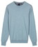 Baileys Uni Color Crew Neck Pima Cotton Trui Soft Blue