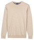 Baileys Uni Color Crew Neck Pima Cotton Trui Soft Grey