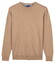 Baileys Uni Color Crew Neck Pima Cotton Trui Zand