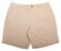 Baileys Uni Color Flat-Front Bermuda Beige