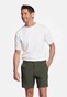 Baileys Uni Color Flat-Front Bermuda Olijf Groen