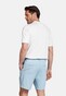Baileys Uni Color Flat-Front Bermuda Pastel Blauw