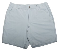 Baileys Uni Color Flat-Front Bermuda Pastel Blue