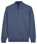 Baileys Uni Color Half Zip Pima Cotton Pullover Cloud Blue