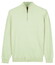 Baileys Uni Color Half Zip Pima Cotton Pullover Soft Green