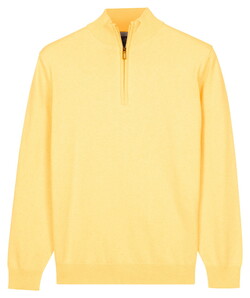 Baileys Uni Color Half Zip Pima Cotton Trui Maisgeel