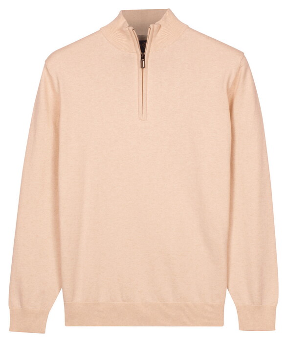 Baileys Uni Color Half Zip Pima Cotton Trui Shell