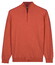 Baileys Uni Color Half Zip Pima Cotton Trui Terra