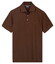 Baileys Uni Color Jersey Cotton Blend Polo Bruin