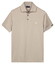 Baileys Uni Color Jersey Cotton Blend Polo Midden Grijs