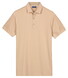Baileys Uni Color Jersey Cotton Blend Polo Zand