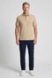 Baileys Uni Color Jersey Cotton Blend Polo Zand