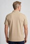 Baileys Uni Color Jersey Cotton Blend Polo Zand