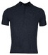 Baileys Uni Color Single Knit Polo Dark Blue