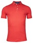 Baileys Uni Color Subtle Contrast Detail Piqué Polo Coral